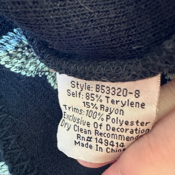 Johnny Was Biya Embroidered Floral Cardigan Sweater - Picture 3 of 3